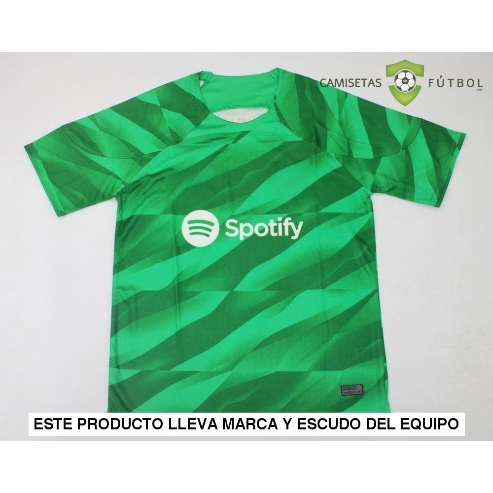 Camiseta Barcelona 23-24, Portero Verde