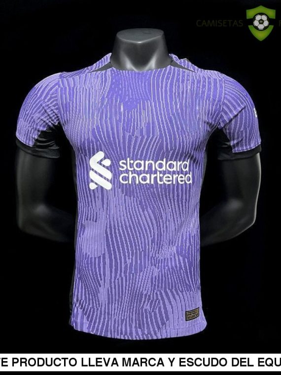 Camiseta Liverpool 23-24, 3 Equipacion (Player Version)