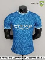 Camiseta Manchester City 22-23, Edicion Especial Azul (Player Version)