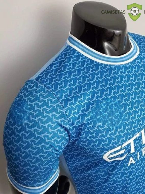Camiseta Manchester City 22-23, Edicion Especial Azul (Player Version)