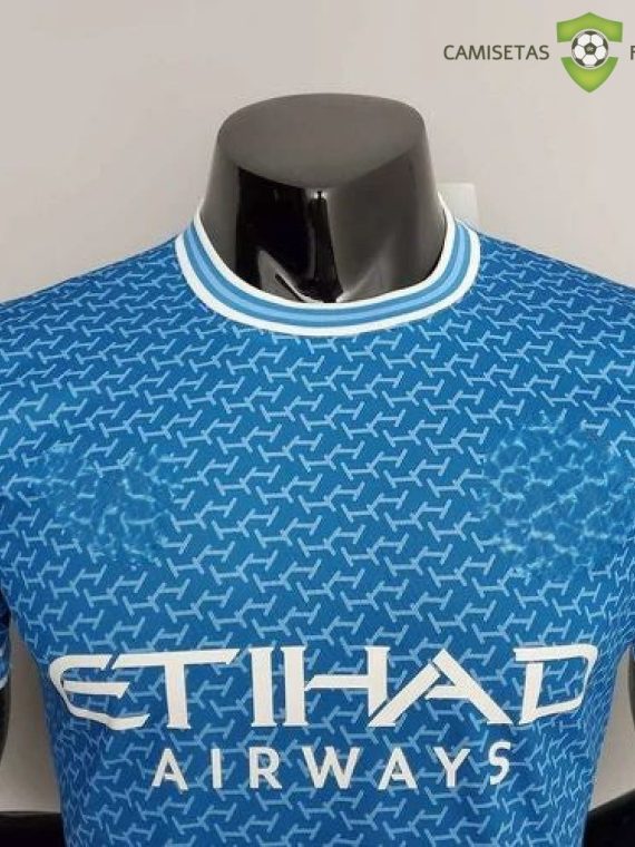 Camiseta Manchester City 22-23, Edicion Especial Azul (Player Version)
