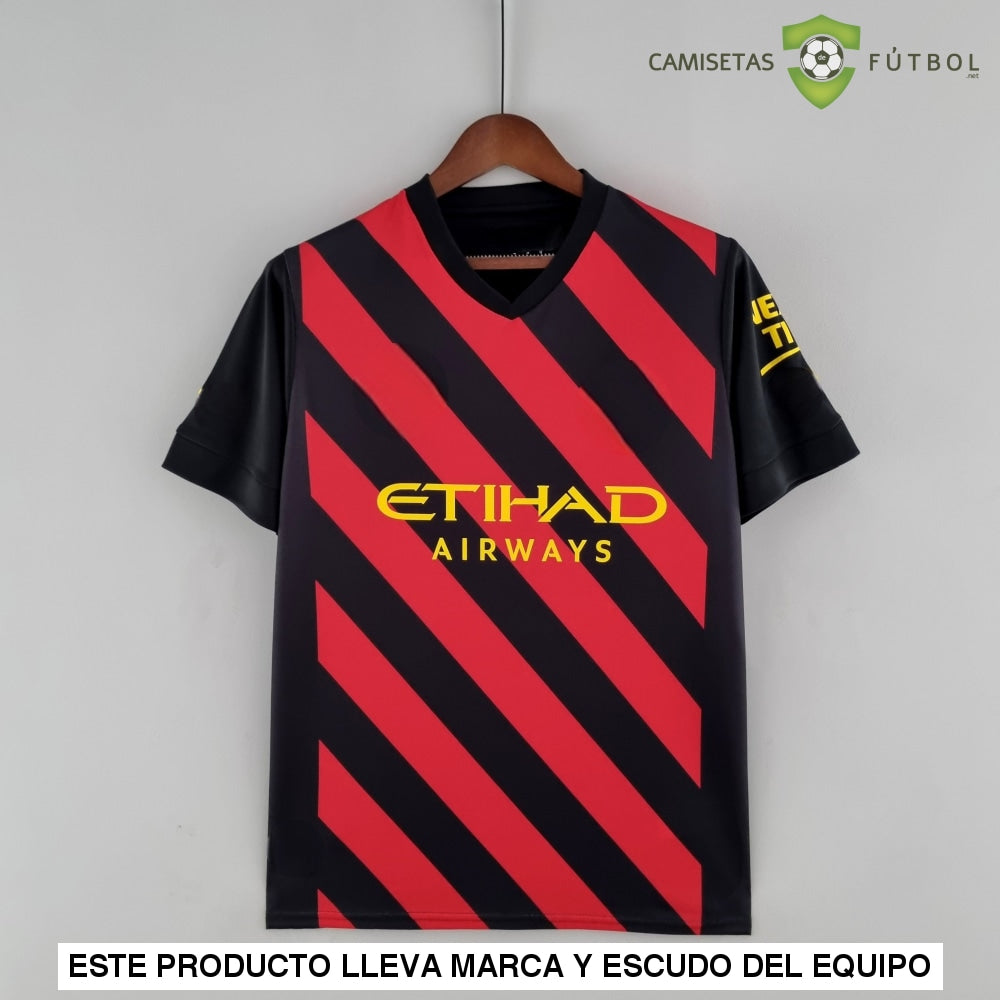 Camiseta Manchester City 22-23, Visitante
