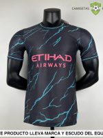 Camiseta Manchester City 23-24, 3 Equipacion (Player Version)