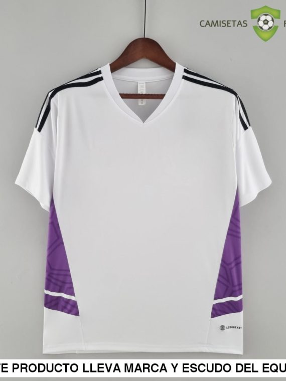 Camiseta Real Madrid 22-23, Entreno Blanco